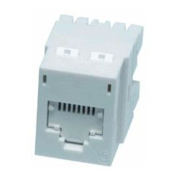 Модуль Molex DG+ RJ45 UTP, Cat 6, білий MOLEX KSJ-00018-02