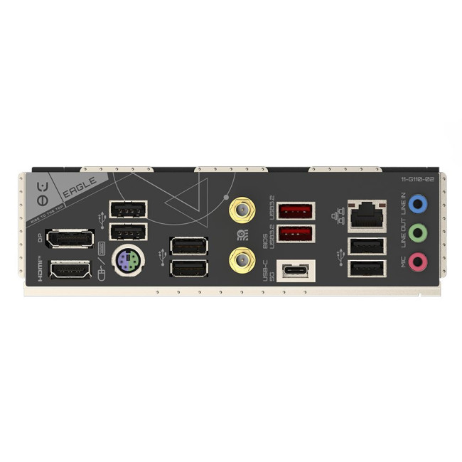 Mатеринська плата sAM5 AMD B650 DP/HDMI 3xM.2  GbE LAN ATX GIGABYTE B650 EAGLE