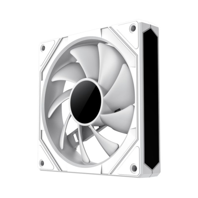 Кулер для корпусу 120 мм, 4pin(M/F)/3pin(M/F), ARGB, PWM, білий FN12A-S8I-W GAMEMAX FN12A-S8I-W