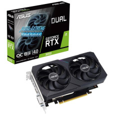 Відеокарта NVIDIA RTX 3050/DUAL/OC/V2/8GB/GDDR6 ASUS DUAL-RTX3050-O8G-V2