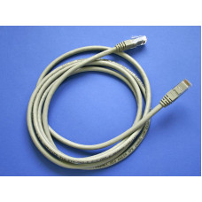 Патч-корд RJ45, UTP 6, 2.0m, 24AWG, CU, сірий KINGDA KD-PAUT6200GY