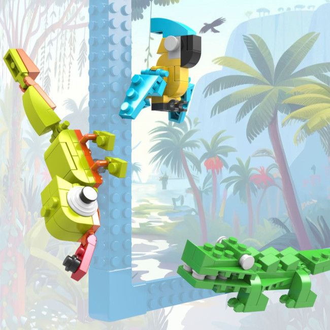 Набір конструктор Animals для KidsTV, 789 деталей KIVI KAN32M
