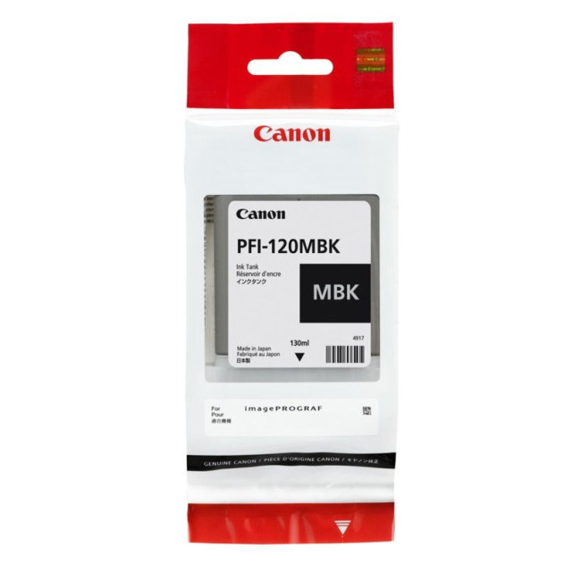Чорнила матовий чорний 130 мл CANON PFI-120 Matte Black(130ml) (2884C001AA)