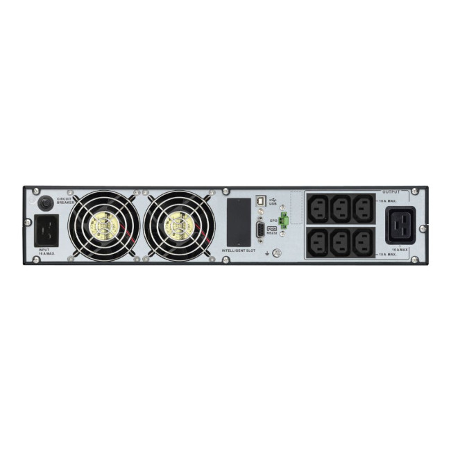 ДБЖ Easy UPS On-Line SRV 2.7kW/3kVA, Intelligent Card Slot, LCD, RM 2U APC SRV3KRIRK-E