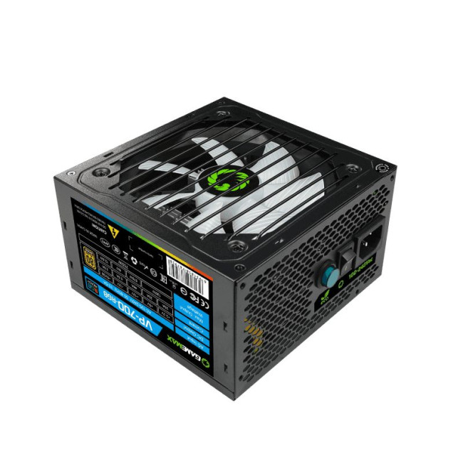 Блок живлення ATX 700W,RGB,коробочний, APFC, 12см вент, 80+Bronze GAMEMAX VP-700-RGB
