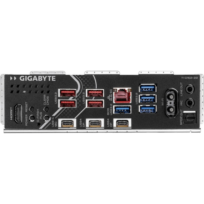 Mатеринська плата sAM5 AMD X870E 1xHDMI/2xUSB4 Type-C 4xM.2 5GbE LAN ATX GIGABYTE X870E EAGLE X3D WIFI7
