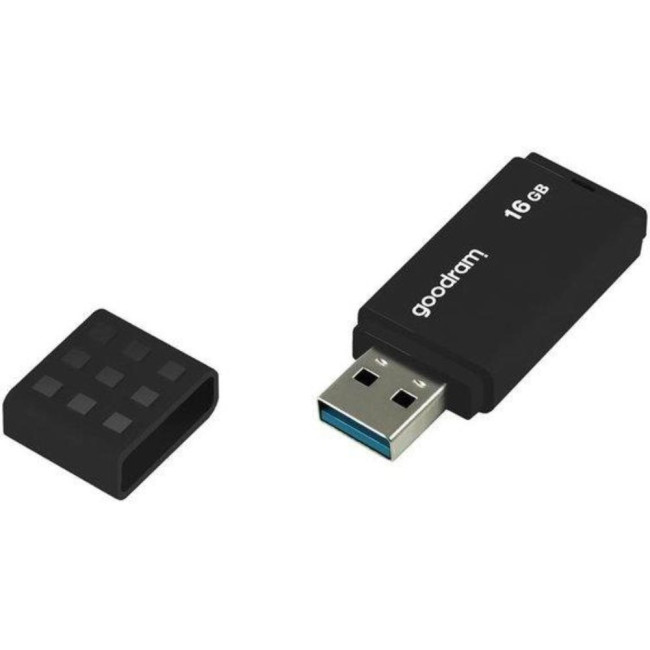 Флеш пам'ять 16GB UME3 BLACK 60R/20W USB 3.2 Gen1 GOODRAM UME3-0160K0R11