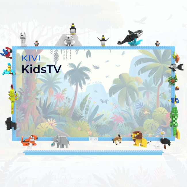 Набір конструктор Animals для KidsTV, 789 деталей KIVI KAN32M