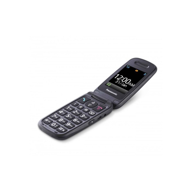 Мобільний телефон чорний PANASONIC KX-TU446EXB