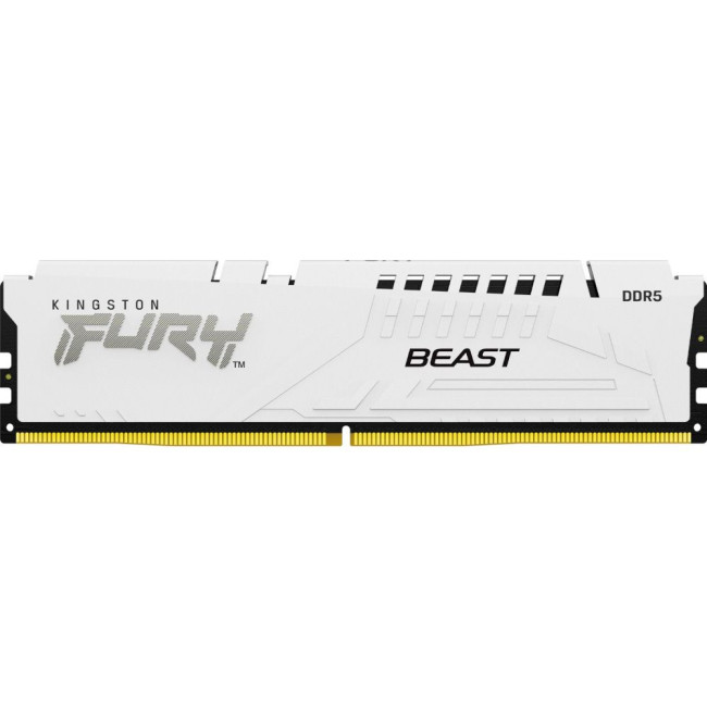 модуль пам'яті 32Gb DDR5 6000MHz Fury Beast White (2x16) EXPO+XMP KINGSTON KF560C36BWE2K2-32