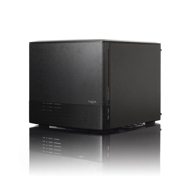 Корпус micro ATX без БЖ, чорний, скло Node 804 case Window FRACTAL DESIGN Node 804 case Window (FD-CA-NODE-804-BL-W)