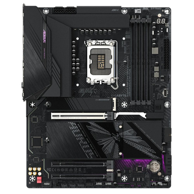Mатеринська плата s1851 Intel Z890 HDMI/TB4(USB4-C) 4xM.2 5GbE LAN ATX GIGABYTE Z890 AORUS ELITE WIFI7 PLUS