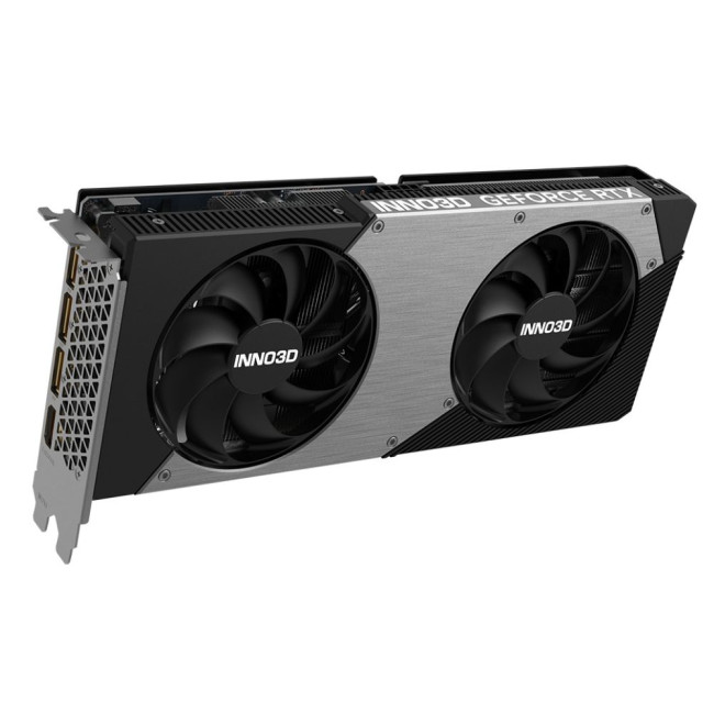 Відеокарта GeForce RTX 5060 Ti Twin X2 16GB GDDR7 128-bit 2572 28Gbps 3xDP+HDMI Dual Slot INNO3D RTX 5060 Ti 16GB TWIN X2 (N506T2-16D7-191073N)