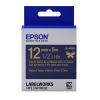 Лента для принтера EPSON Tape - LK4HKK Ribbon Gold/Navy (C53S654002)
