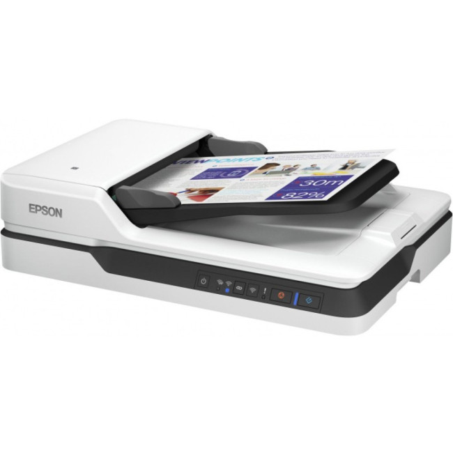 Сканер A4 EPSON WorkForce DS-1660W (B11B244401)