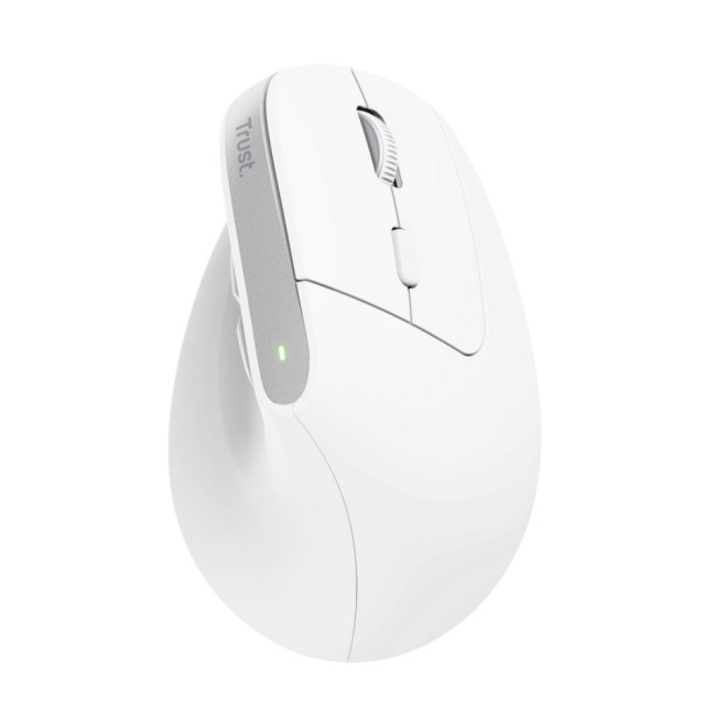 Миша бездротова Bayo+ Multidevice Ergonomic Wireless Mouse White 2400 dpi TRUST Bayo+ Mouse white (25399)