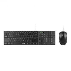 набiр миша+клавiатура дротовий USB Black UKR Slimstar C126 GENIUS Slimstar C126 (31330007407)