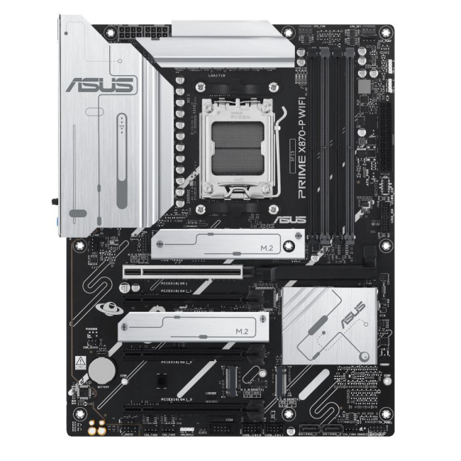 материнська плата sAM5 4DDR5/HDMI/2USB4/4PCIe/4M.2/2SATA/LAN2.5Gb ASUS PRIME X870-P WIFI