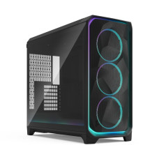 Корпус E-ATX без БЖ, RGB, чорний, затемнене скло Meshify 3 XL Ambience Pro RGB Black TG LT FRACTAL DESIGN Meshify 3 XL Ambience Pro RBTG (FD-C-MES3X-03)