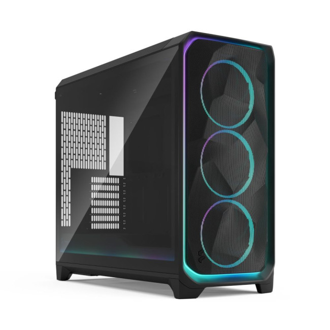 Корпус E-ATX без БЖ, RGB, чорний, затемнене скло Meshify 3 XL Ambience Pro RGB Black TG LT FRACTAL DESIGN Meshify 3 XL Ambience Pro RBTG (FD-C-MES3X-03)