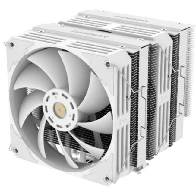 процесорний кулер  Intel LGA1700/115X/1200/1851  AMD  AM5/AM4 GAMEMAX Twin 600 White