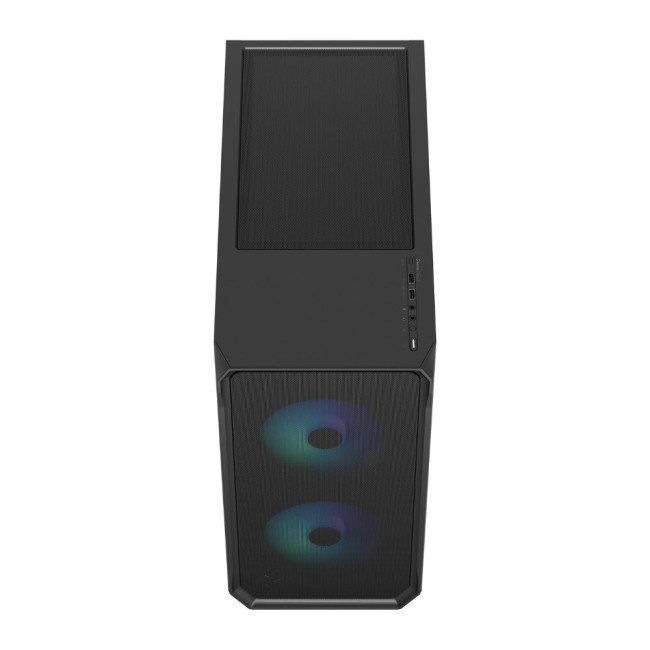 Корпус ATX без БЖ, чорний, скло Focus 2 Black TG Clear Tint FRACTAL DESIGN Focus 2 Black TG Clear Tint (FD-C-FOC2A-01)