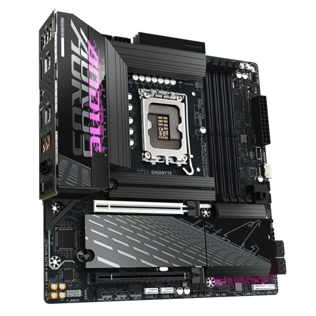 Mатеринська плата s1851 Intel B860 DP/2хHDMI/USB4-C  3xM.2 2.5GbE LAN mATX GIGABYTE B860M AORUS ELITE WIFI6E
