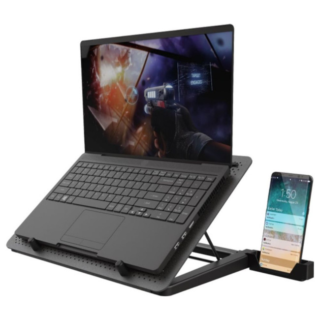 Підставка під ноутбук GXT 1125 Quno Laptop Cooling Stand TRUST GXT 1125 (23581)