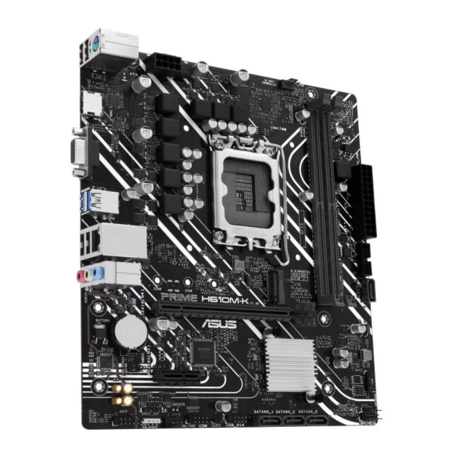 материнська плата s1700/2DDR5/VGA/HDMI/2PCIe/4SATA/1M.2 ASUS PRIME H610M-K