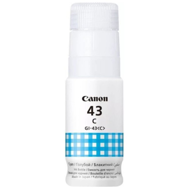 Чорнило синє CANON GI-43 Cyan (4672C001AA)