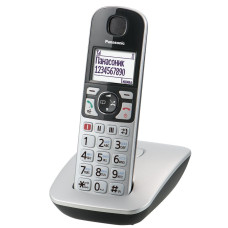 Радіотелефон (срібло) PANASONIC KX-TGE510RUS