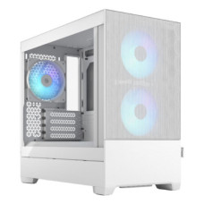 Корпус micro ATX без БЖ, білий, скло Pop Mini Air RGB White TG FRACTAL DESIGN Pop Mini Air RGB White TG (FD-C-POR1M-01)