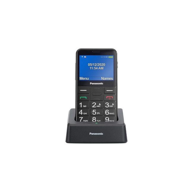 Мобільний телефон чорний PANASONIC KX-TU155EXBN