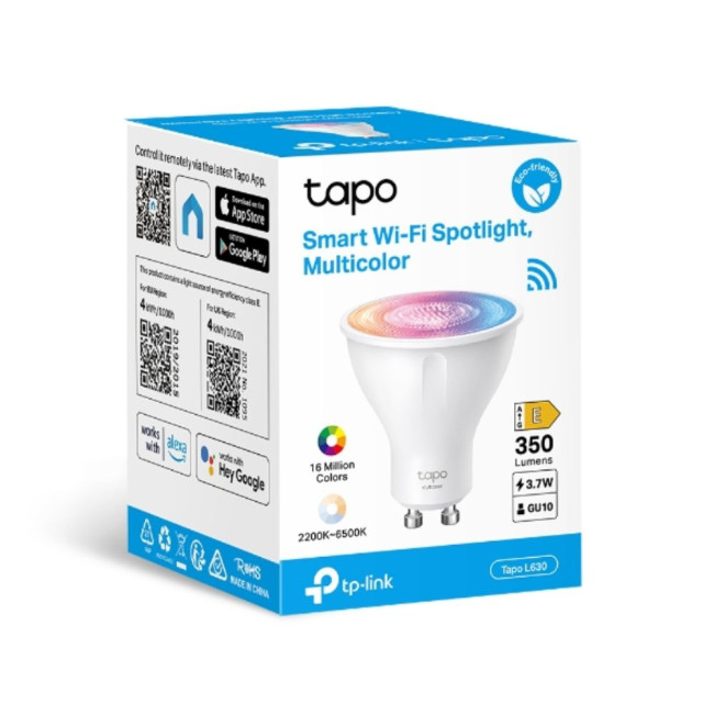 Розумний, кольоровий Wi-Fi прожектор TP-Link, Tapo L630 TP-LINK Tapo L630