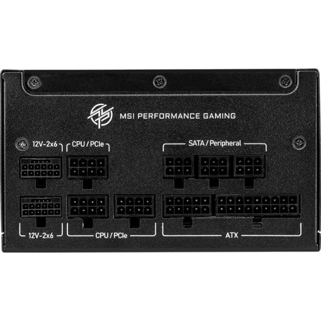 Блок живлення MSI ATX 1250W MPG A1250GS PCIE5, EU, 1250W, Fully-Modular, 80 Plus Gold, Japanese C MSI MPG A1250GS PCIE5
