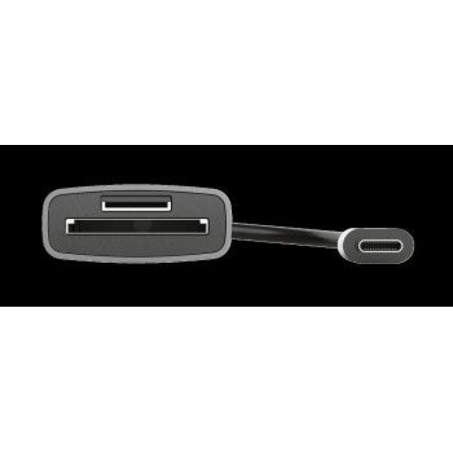 Кардридер Dalyx Fast Aluminium USB-C Card Reader TRUST Dalyx Fast USB-С Card reader (24136)