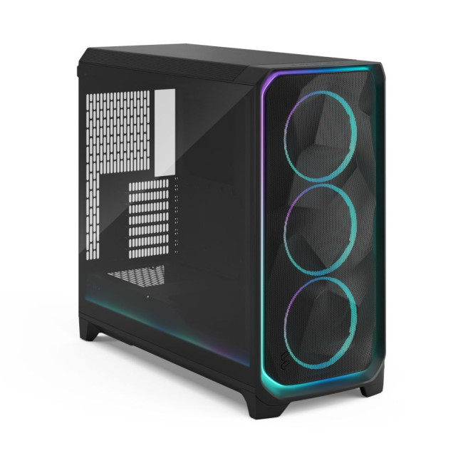 Корпус E-ATX без БЖ, RGB, чорний, затемнене скло Meshify 3 XL Ambience Pro RGB Black TG LT FRACTAL DESIGN Meshify 3 XL Ambience Pro RBTG (FD-C-MES3X-03)