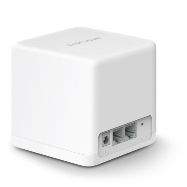 Домашня Mesh Wi-Fi система Mercusys(3шт комплект)AC1300 Whole-Home Mesh Wi-Fi/2x1000Mbps LAN Ports MERCUSYS Halo H30G(3-pack)