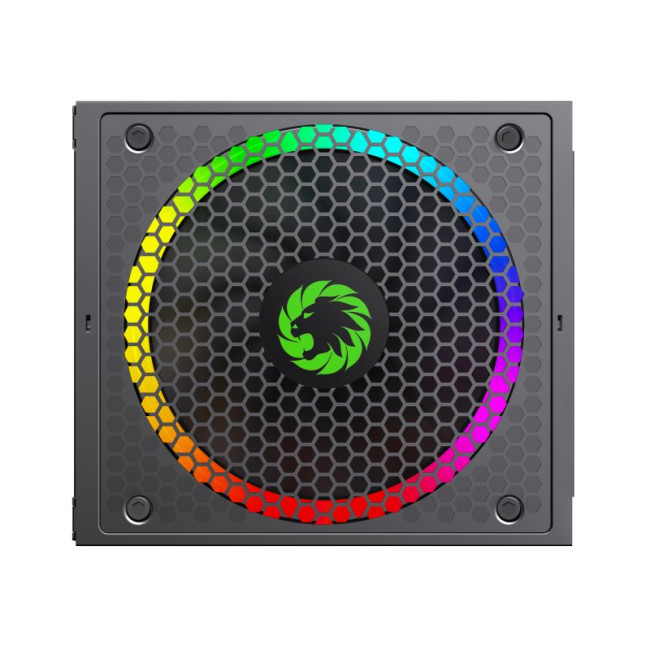 Блок живлення 1050W, 80 Gold,ARGB ring fan 140mm,fully modularOPP, OVP, UVP, OCP, OTP, SCP GAMEMAX RGB1050 PRO (ATX3.1 PCIe5.1)