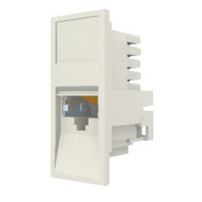 Модуль 25х50 мм, 1xRJ45, прямий, STP5е, білий MOLEX 17.1C.011.D0015