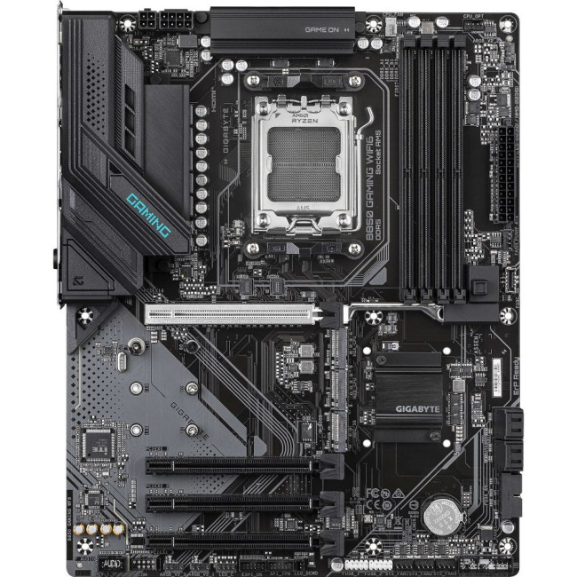Mатеринська плата sAM5 AMD B850 HDMI/DP 3xM.2 GbE LAN ATX GIGABYTE B850 GAMING WIFI6
