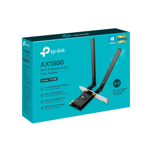 Бездротовий мережевий PCI-E адаптер TP-Link, Arche r TX20E TP-LINK Archer TX20E