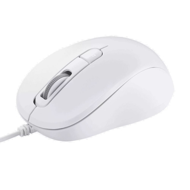 миша MU101C Wired Blue Ray Mouse White ASUS MU101C MOUSE/WH (90XB05RN-BMU010)