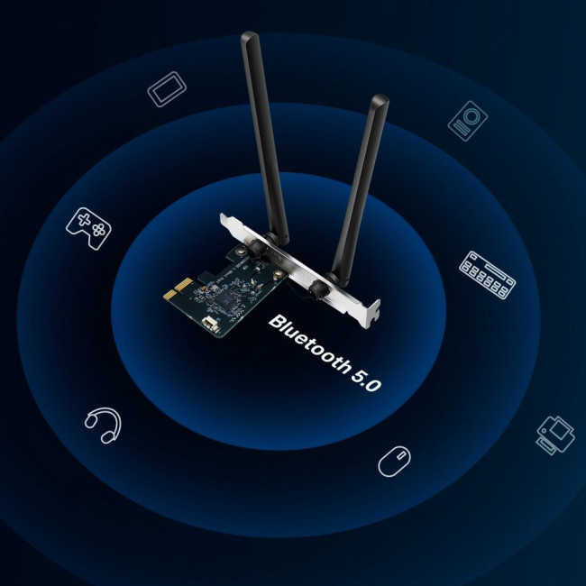 Бездротовий мережевий PCI-E адаптер MERCUSYS, MA30 E MERCUSYS MA30E