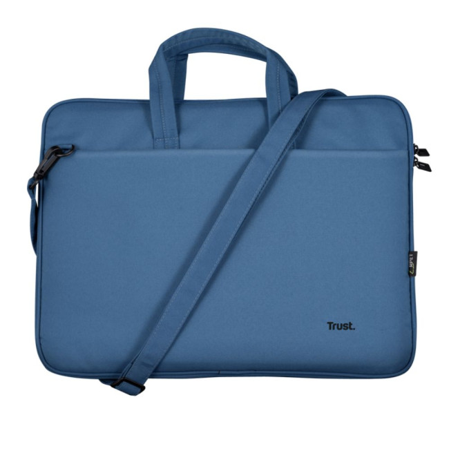 сумка для ноутбуку Bologna Slim Laptop Bag 16 inch Eco - blue TRUST Bologna Slim Bag 16 blue (24448)