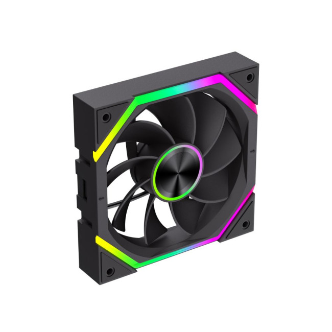 Кулер для корпусу KIT 3*120мм 3pin AURA (M/F)&4pin PWM, Revers Air Flow58,6 CFM Static Air Pressure1 GAMEMAX FN12A-N2 WL-R