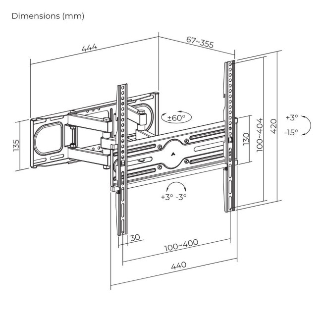 Кронштейн ITech PTRB14 ITECH PTRB14