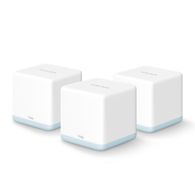 Домашня Mesh Wi-Fi система Mercusys(3шт у комплекті), Halo H30(3-pack) MERCUSYS Halo H30(3-pack)