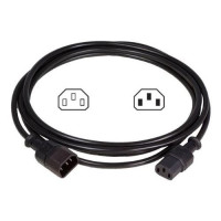 Кабель живлення IEC320 C13 - IEC320 C14 довжина 1,8м. CONTEG IP-C-C3C418