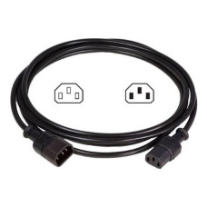 Кабель живлення IEC320 C13 - IEC320 C14 довжина 1,8м. CONTEG IP-C-C3C418